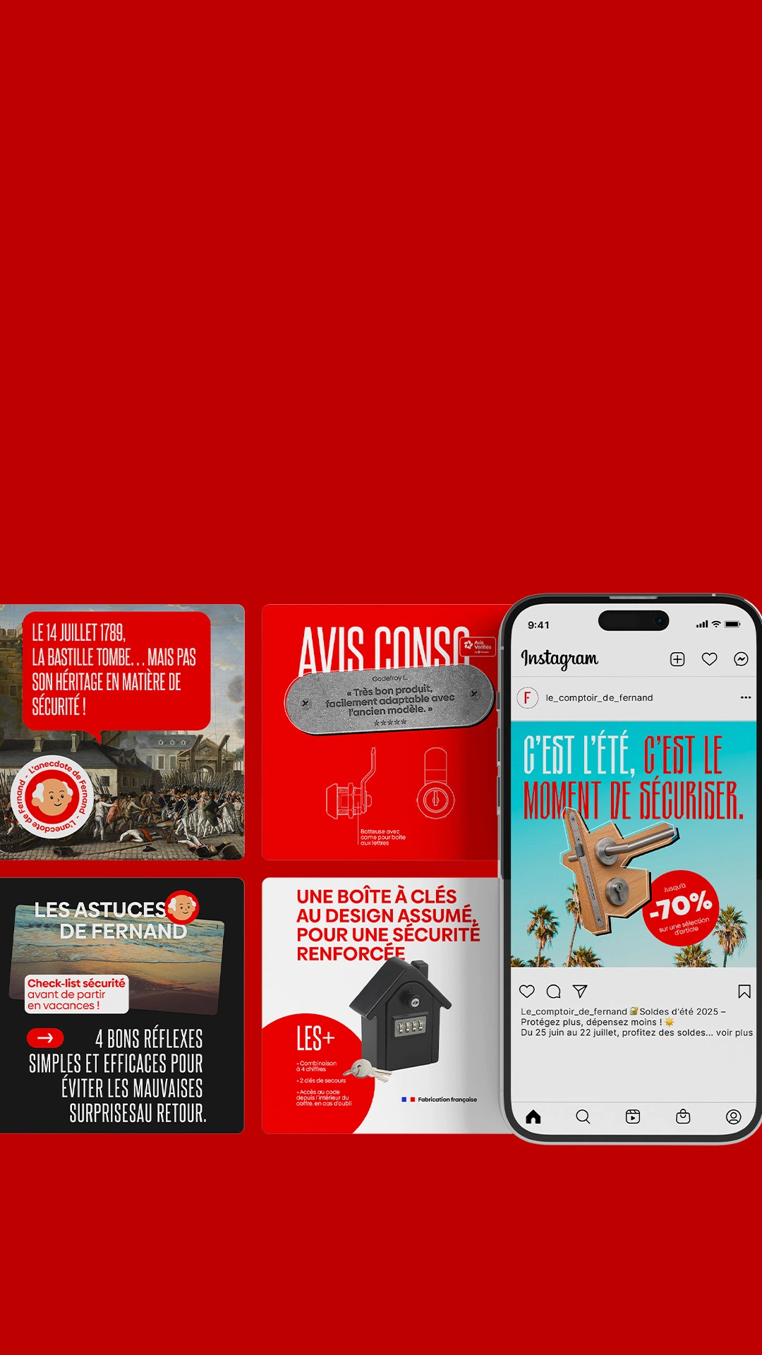 Mockup d'une réalisation de ZeAstronaut sur le projet Thirard