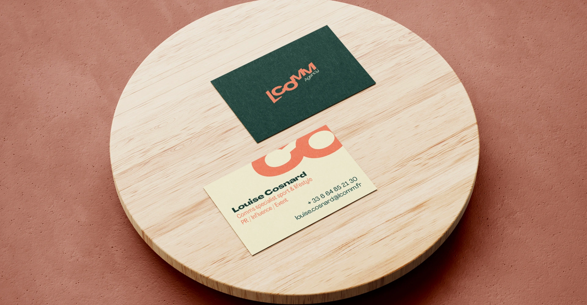 Cartes de visite de LCOMM-Agency